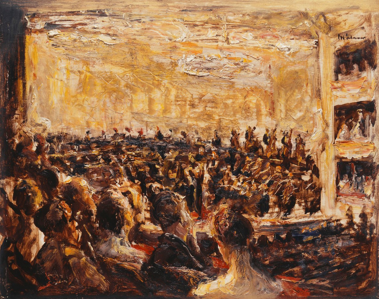 歌剧音乐会；歌剧音乐会，1923年 作者 马克斯·利伯曼
