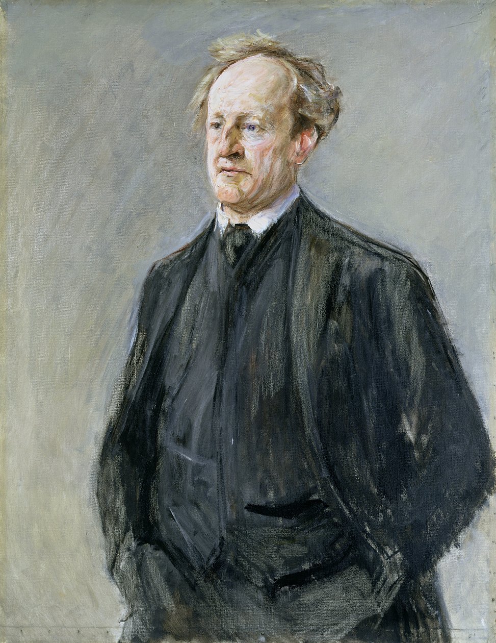 Gerhart Hauptmann，1912年 作者 马克斯·利伯曼