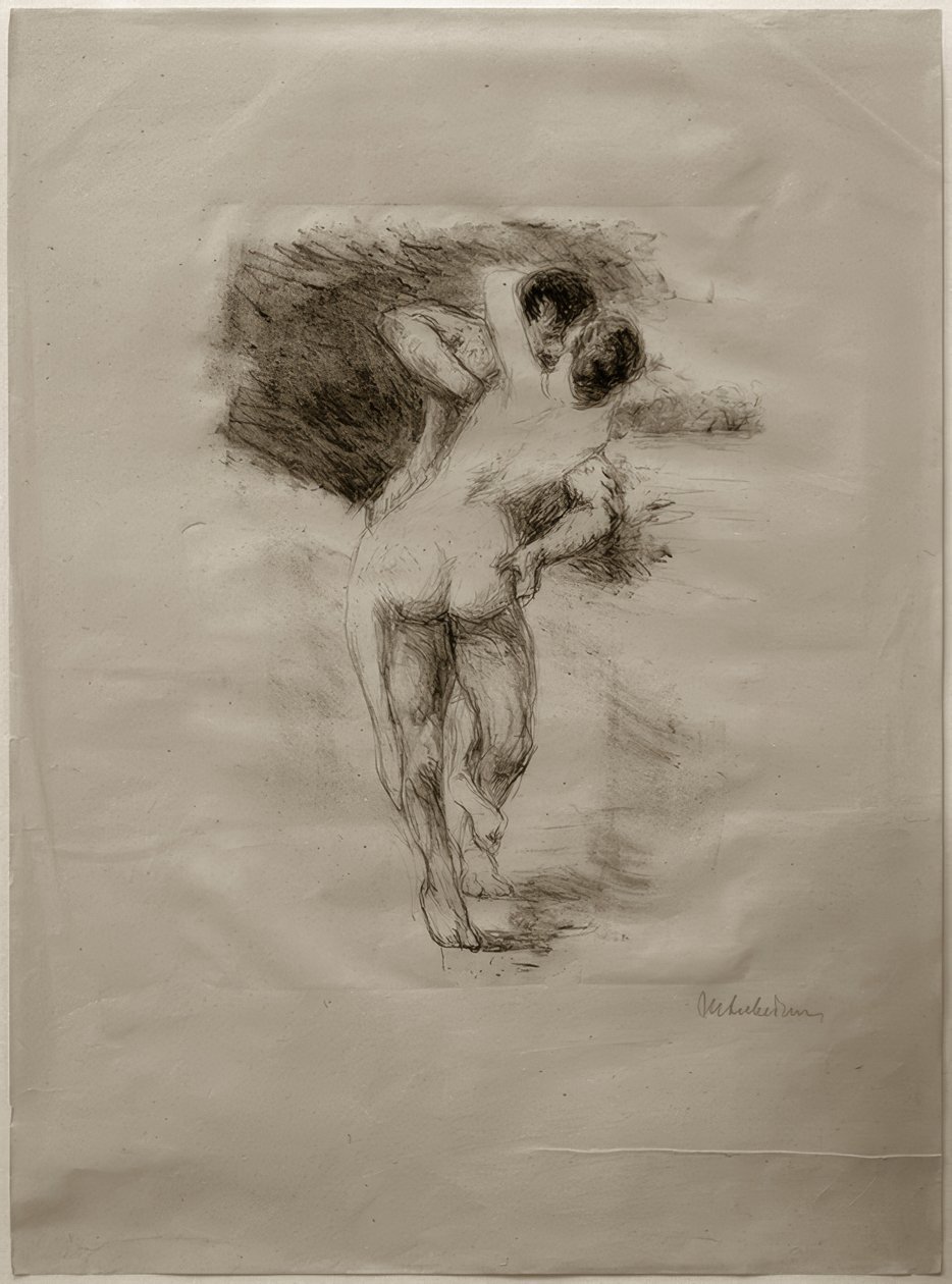 M.Liebermann，爱情场景 作者 马克斯·利伯曼