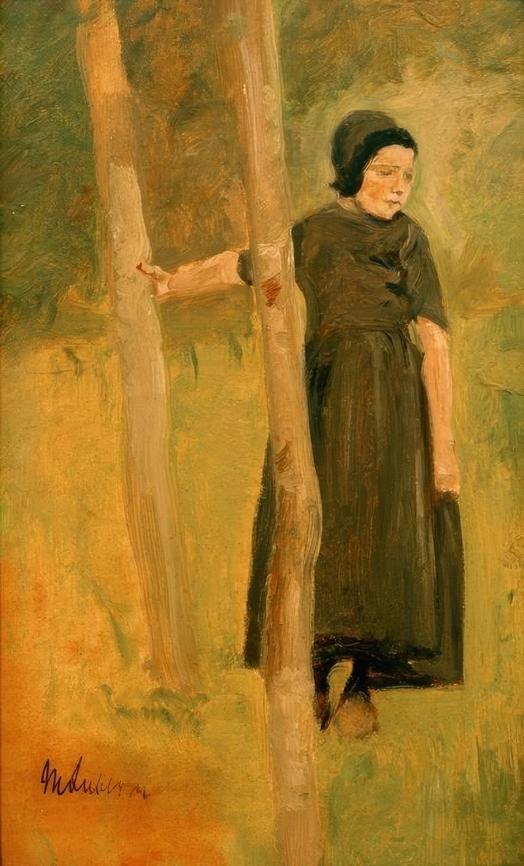Max Liebermann，树下的孩子 作者 马克斯·利伯曼