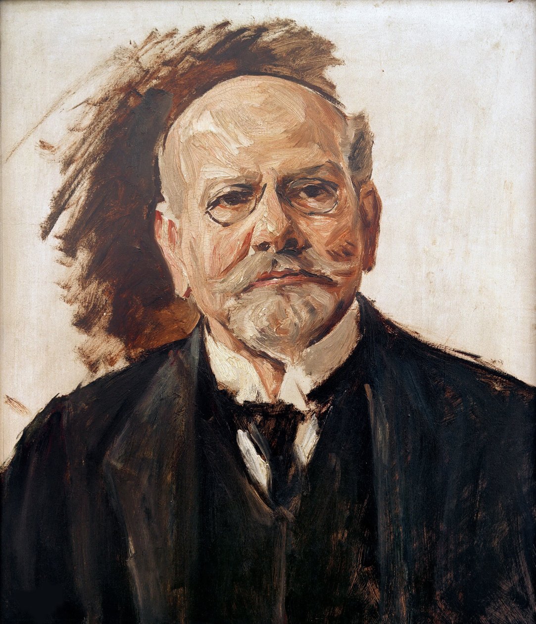 埃米尔·莫里茨·拉特瑙（Emil Moritz Rathenau）的肖像，1838年至1915年，1907年。 作者 马克斯·利伯曼
