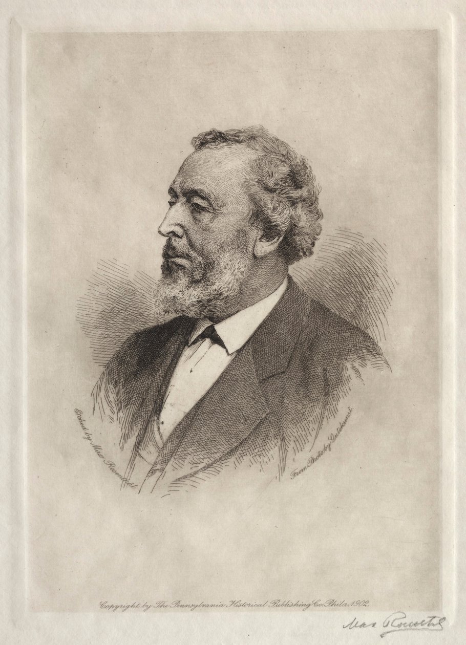 贝亚德·泰勒（Bayard Taylor），1902年。 作者 马克斯·罗森塔尔