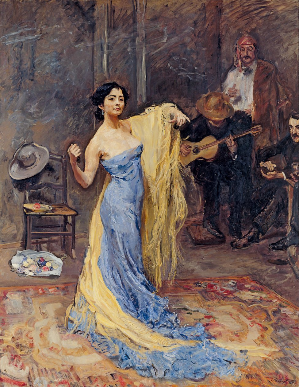 舞蹈家玛丽埃塔-迪-里加尔多的照片，1904 年 作者 马克斯·斯沃沃格