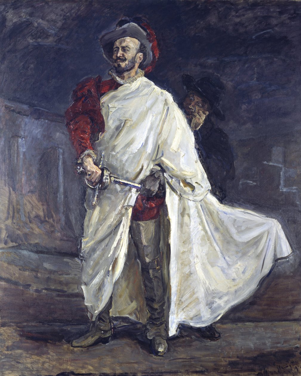 歌手弗朗西斯科·丹德雷德（Francisco dAndrade），1902年在莫扎特歌剧中饰演唐·乔瓦尼（Don Giovanni） 作者 马克斯·斯沃沃格