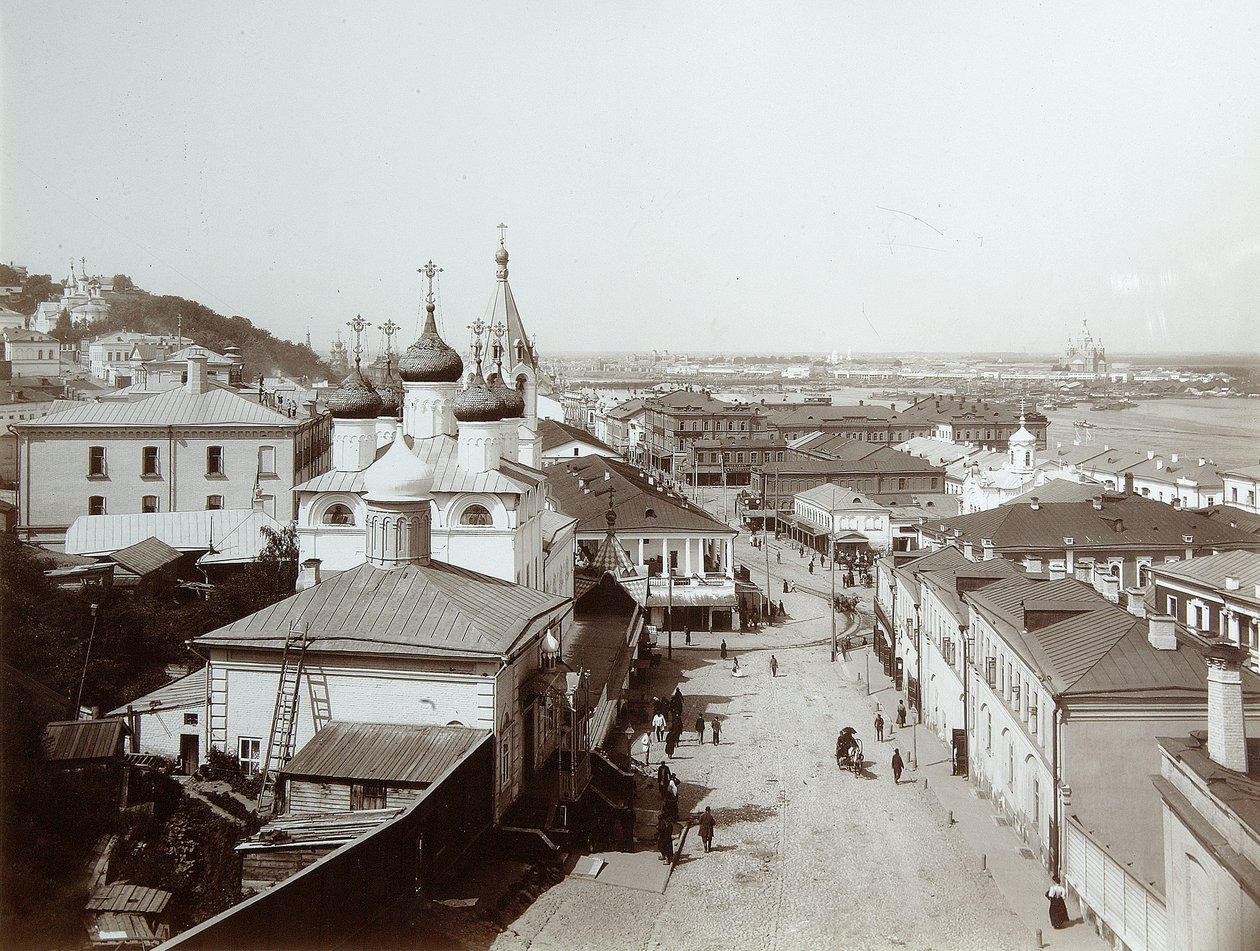 前任约翰基督降生教堂，下诺夫哥罗德，俄罗斯，1896年 作者 马克西姆·德米特里耶夫（Maxim Dmitriev）