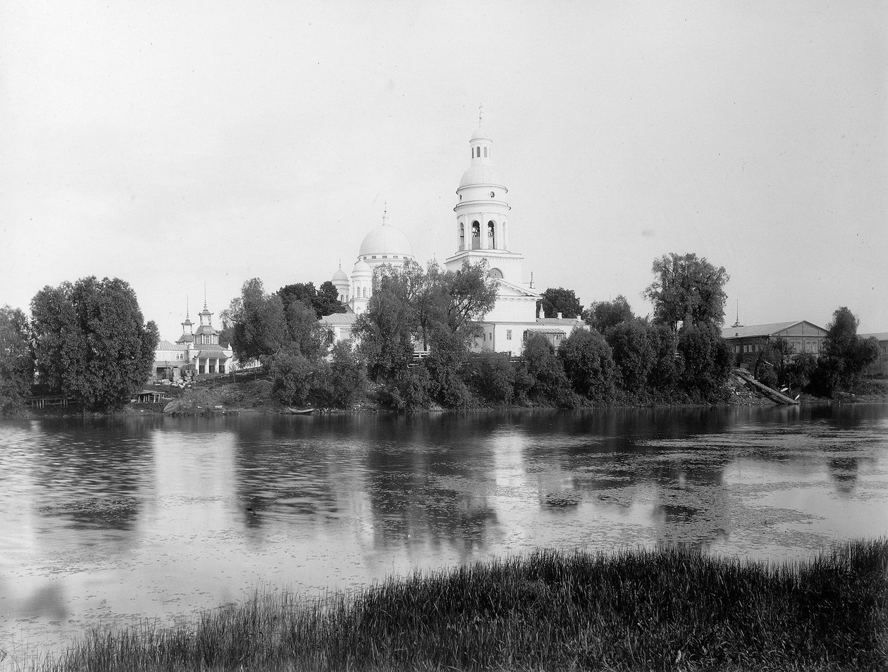 救世主大教堂老集市大教堂，下诺夫哥罗德，俄罗斯，1896年 作者 马克西姆·德米特里耶夫（Maxim Dmitriev）