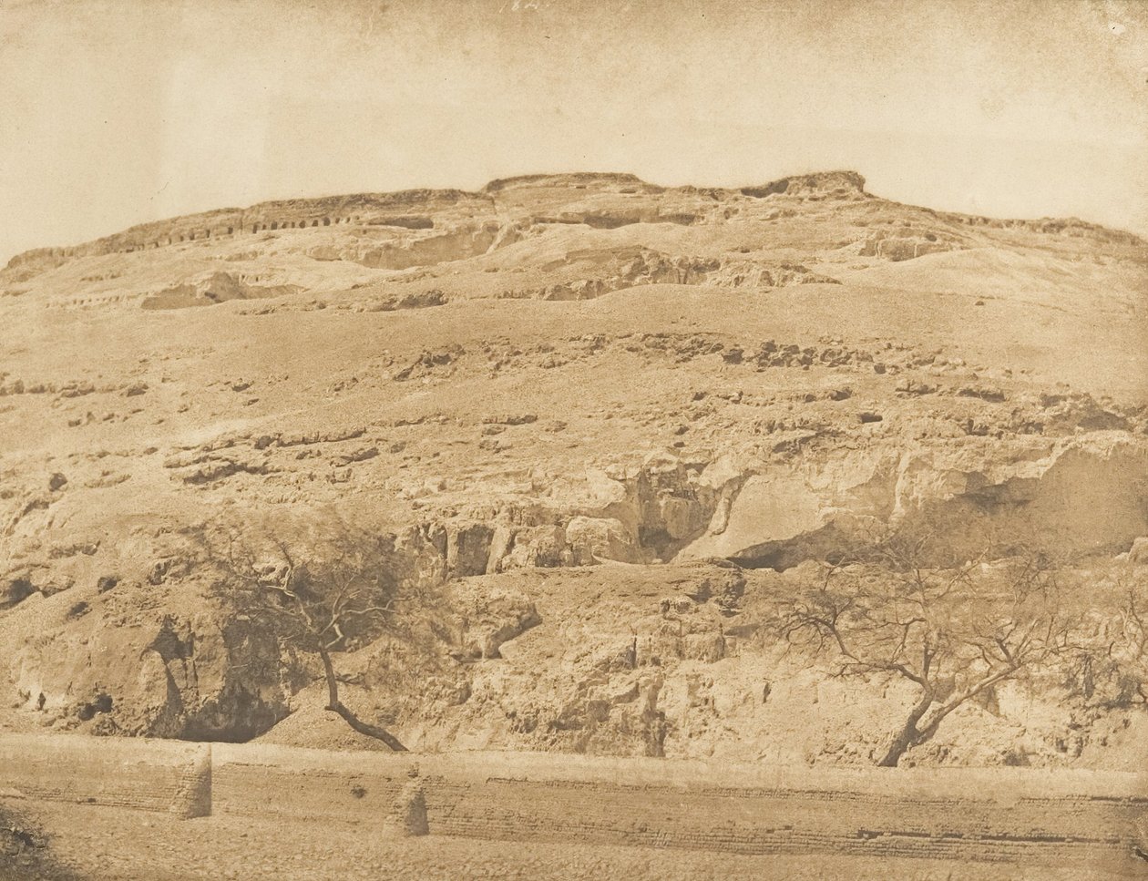 Lycopolis的古墓群，Syout，1849-50。 作者 马克西姆·杜营