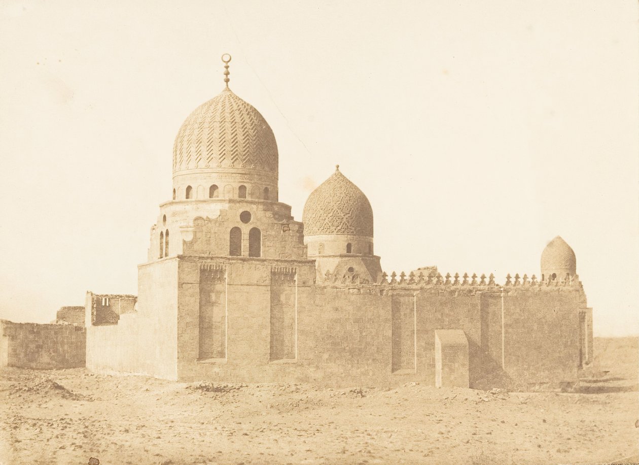 Tombeau des Sultans Mamelouks, au Kaire, December 1849-January 1850. 作者 马克西姆·杜营