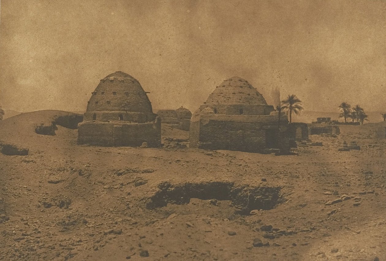 赫门特的穆斯林坟墓，1849-50年。 作者 马克西姆·杜营