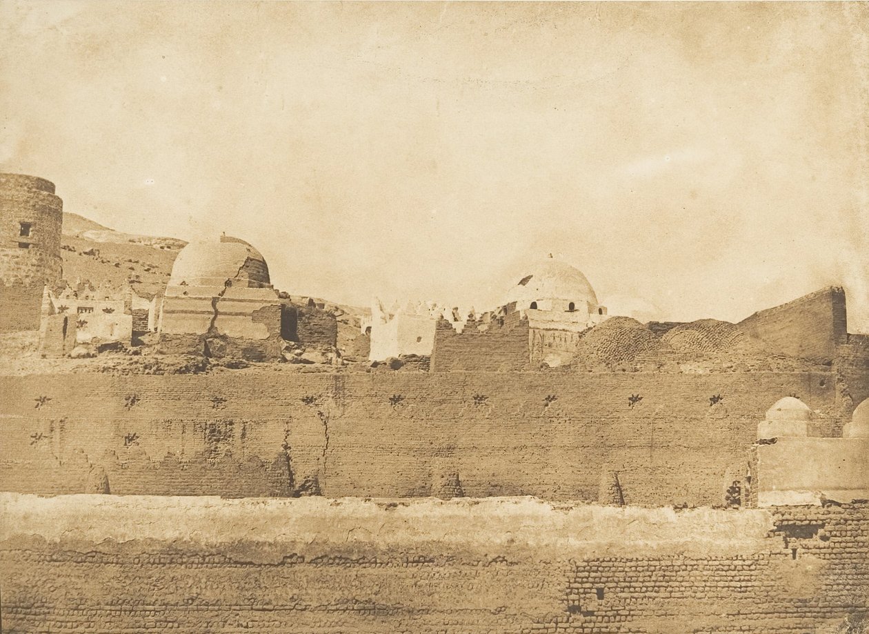 Siut的穆斯林墓葬，1849-50。 作者 马克西姆·杜营