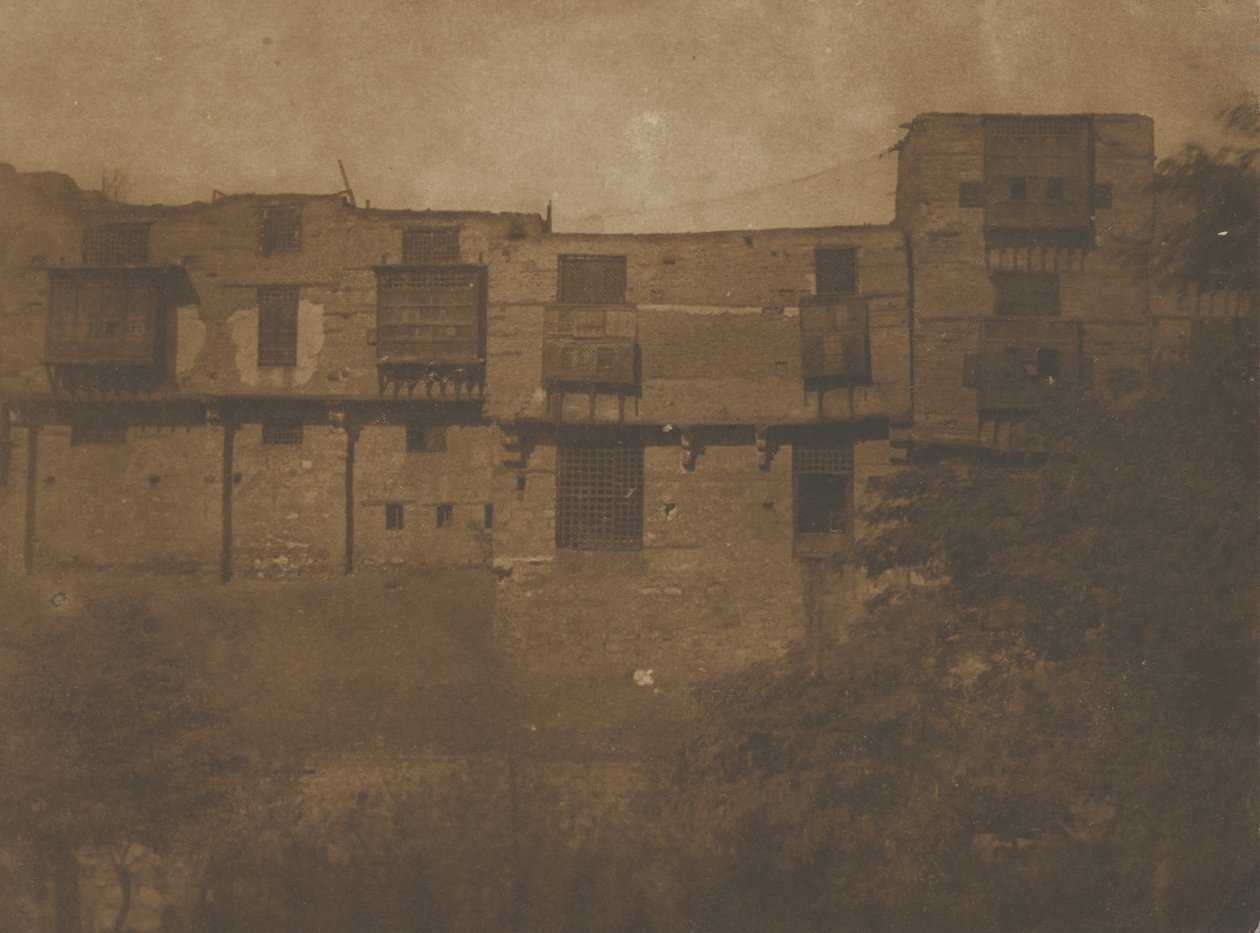 [埃及风光]，1849-51。 作者 马克西姆·杜营