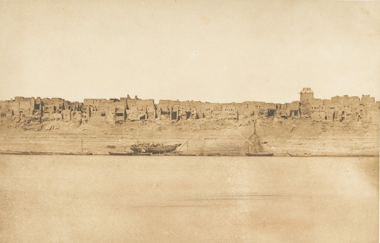 埃斯内1号南端总图，1849-50。 作者 马克西姆·杜营