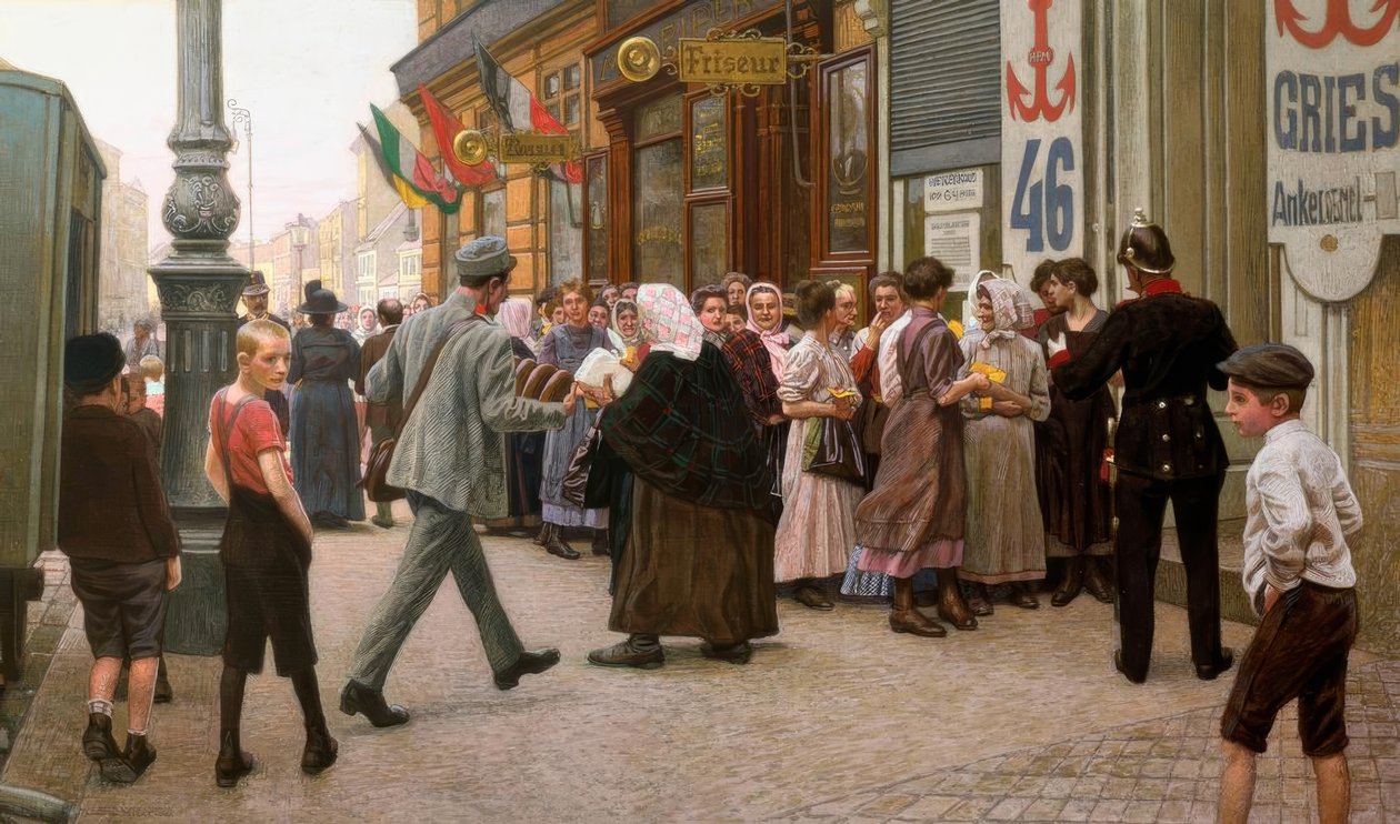 维也纳第三区的锚面包销售 作者 马克西米利安·伦兹（Maximilian Lenz）