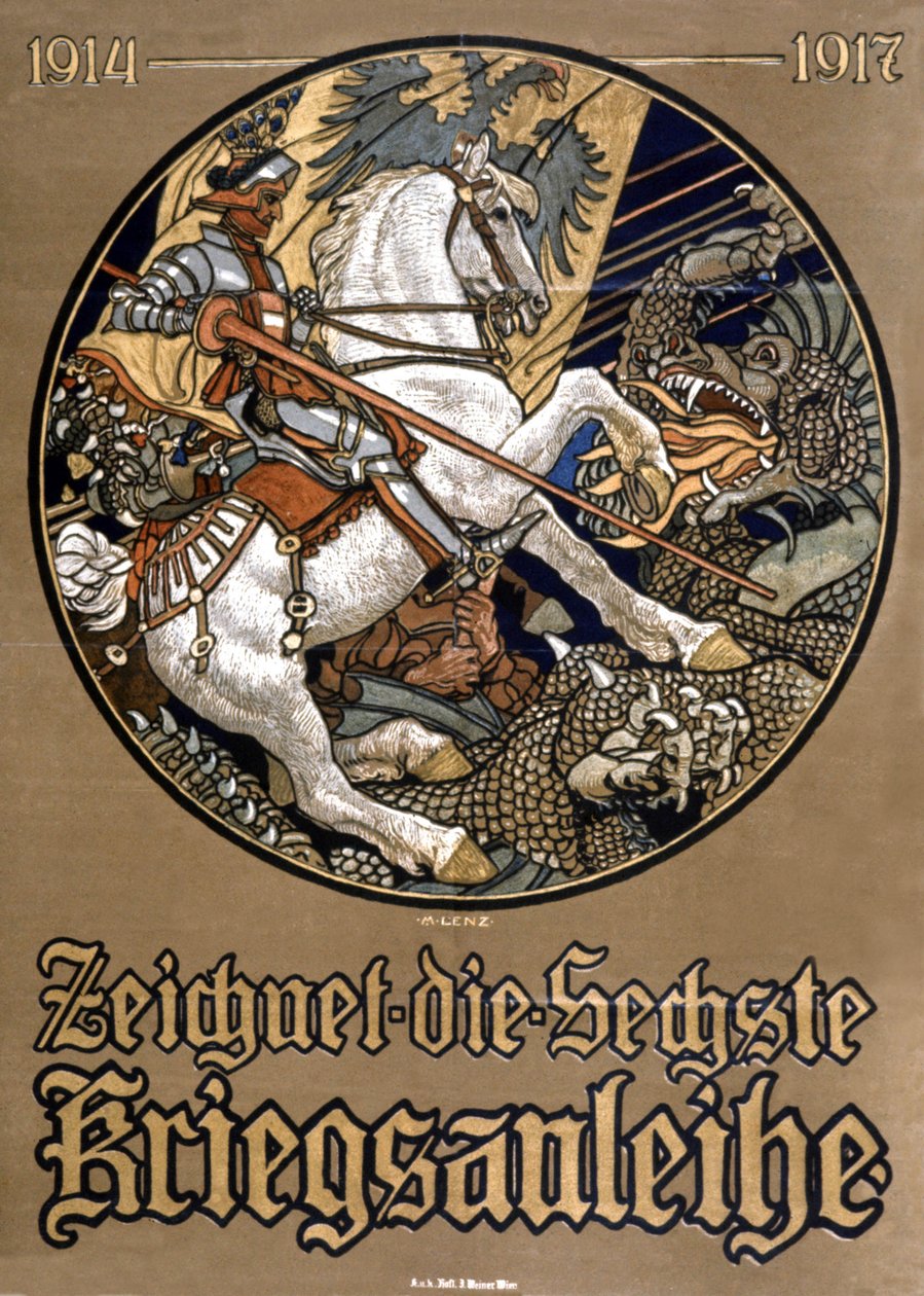 战争贷款，奥地利 作者 马克西米利安·伦兹（Maximilian Lenz）