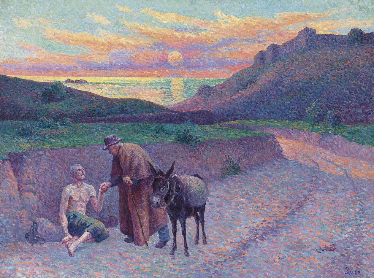 好撒玛利亚人 作者 马克西米利安·卢斯（Maximilien Luce）
