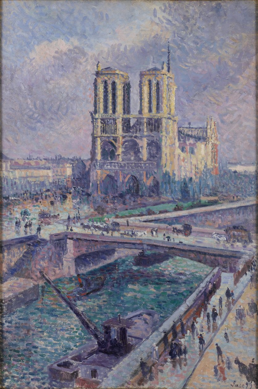 圣母，1899年 作者 马克西米利安·卢斯（Maximilien Luce）