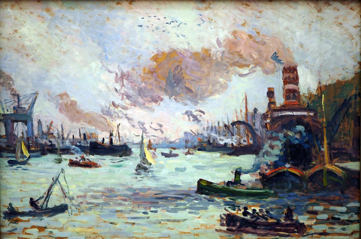 未知的图片 作者 马克西米利安·卢斯（Maximilien Luce）