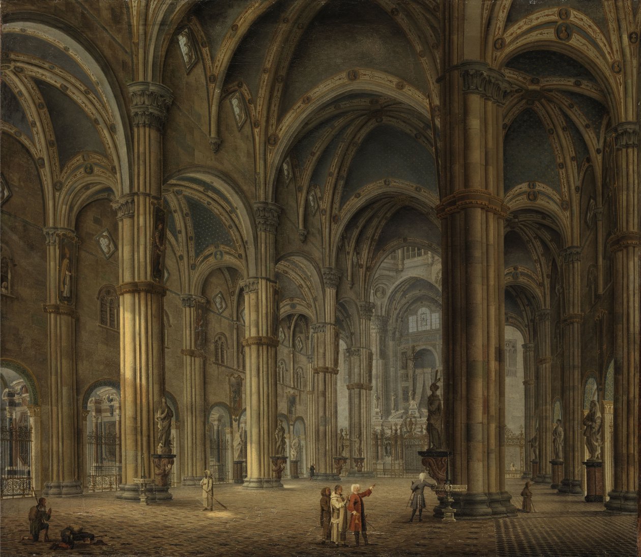Kircheninneres der Certosa di Pavia 作者 哈西马克西米利安