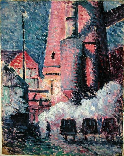 沙勒罗瓦 作者 马克西米利安·卢斯（Maximilien Luce）