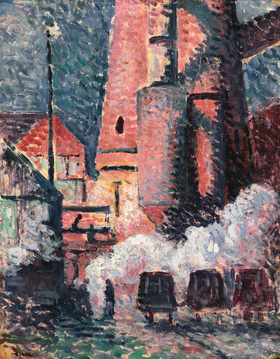 沙勒罗瓦，1896年 作者 马克西米利安·卢斯（Maximilien Luce）