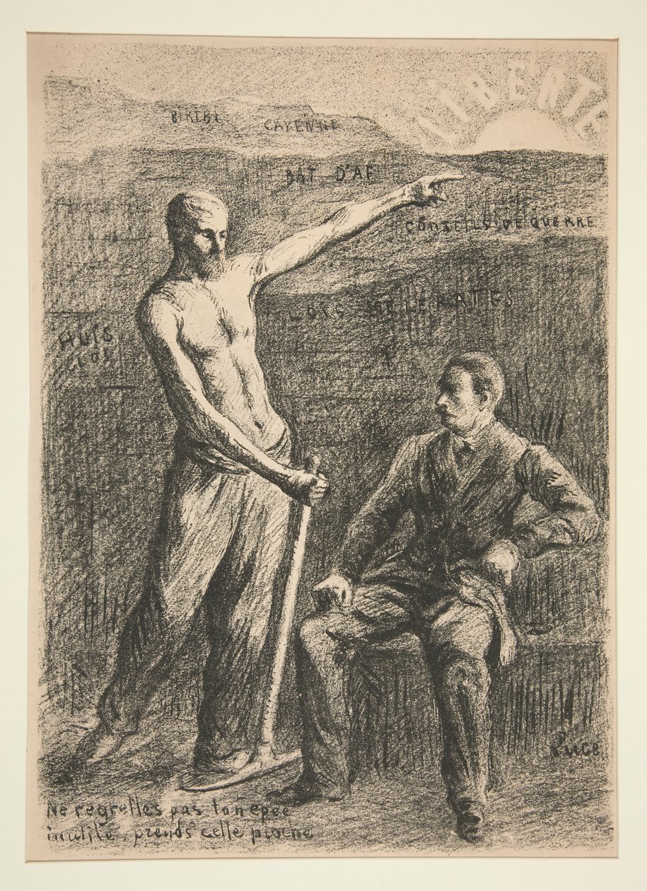 向佩克卡尔上校致敬 作者 马克西米利安·卢斯（Maximilien Luce）
