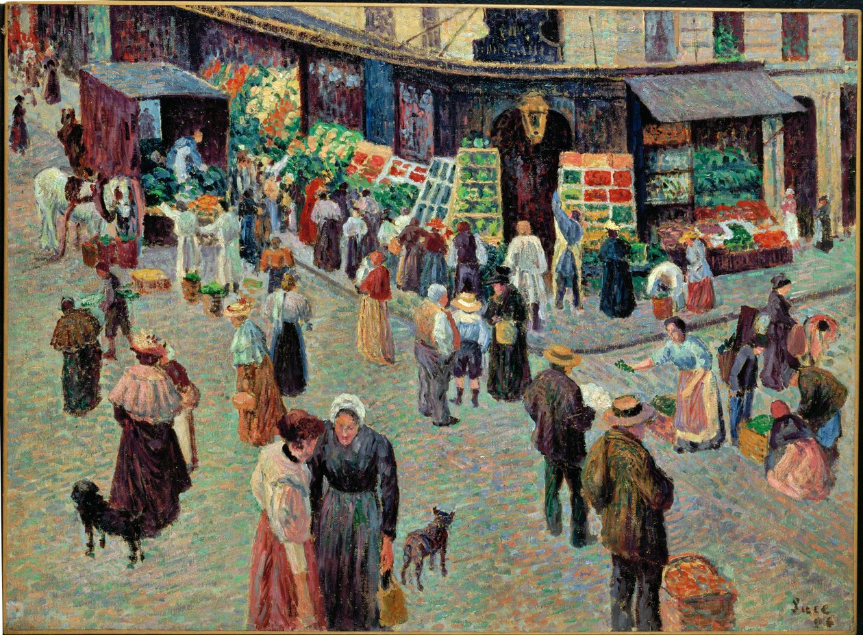  作者 马克西米利安·卢斯（Maximilien Luce）