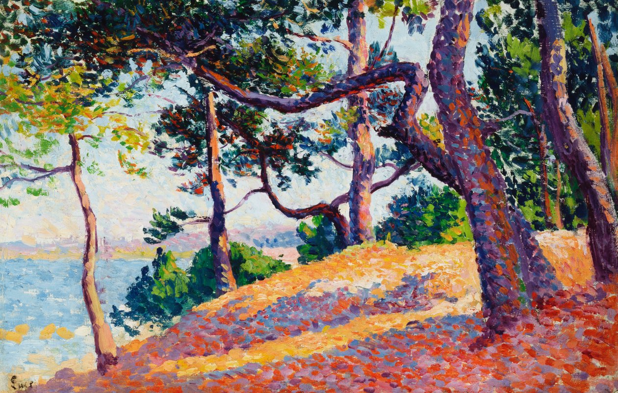 圣特罗佩的风景，1892年 作者 马克西米利安·卢斯（Maximilien Luce）