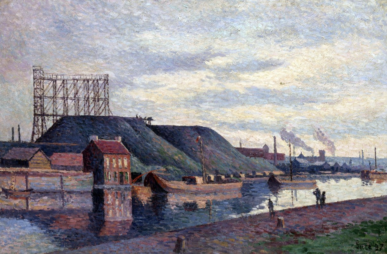 圣母院矿渣堆 作者 马克西米利安·卢斯（Maximilien Luce）