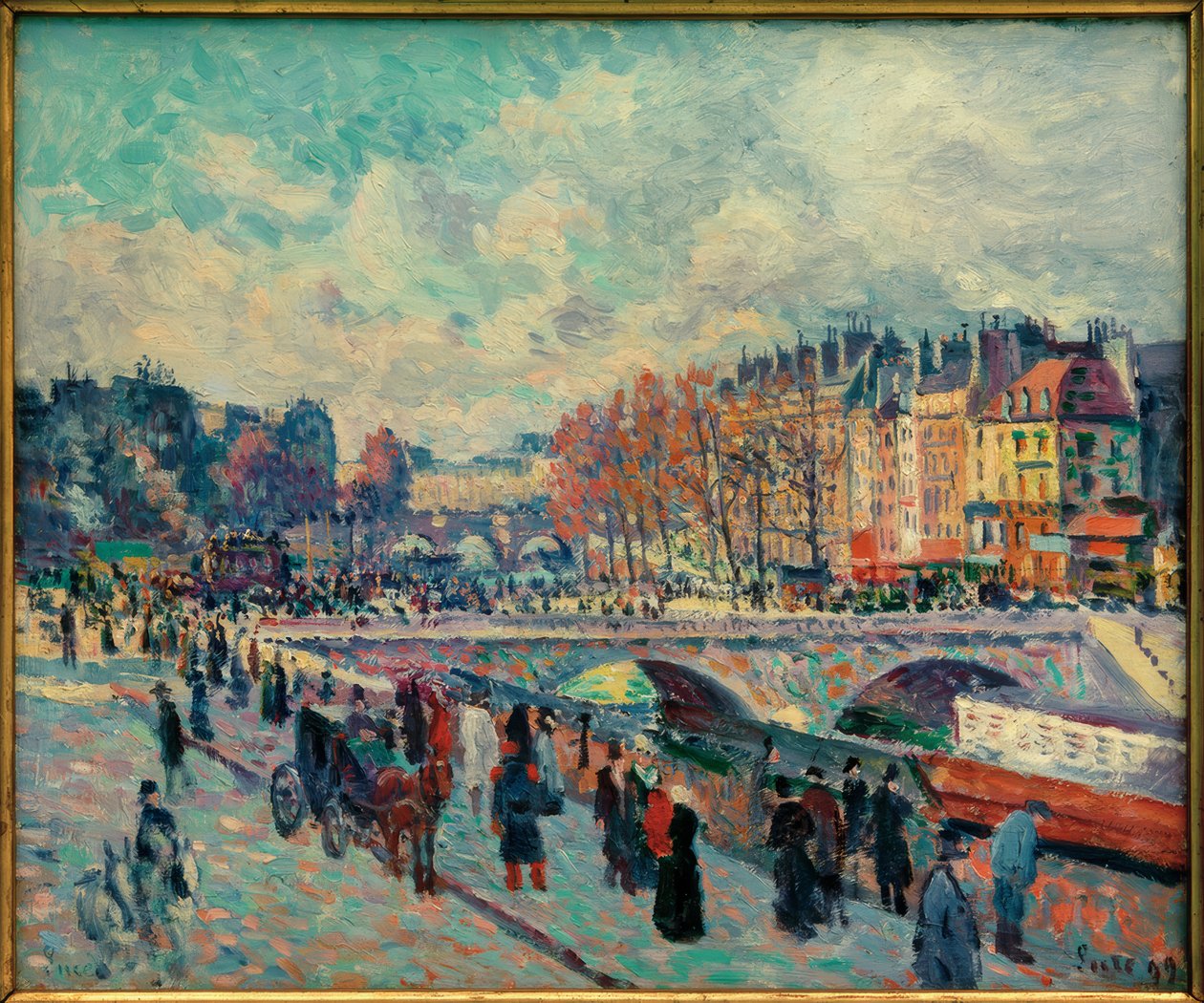 奎圣米歇尔 作者 马克西米利安·卢斯（Maximilien Luce）