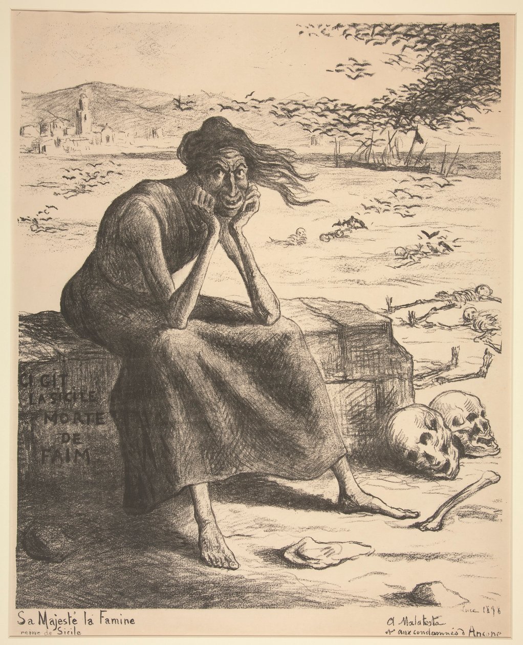 饥荒女王陛下 作者 马克西米利安·卢斯（Maximilien Luce）