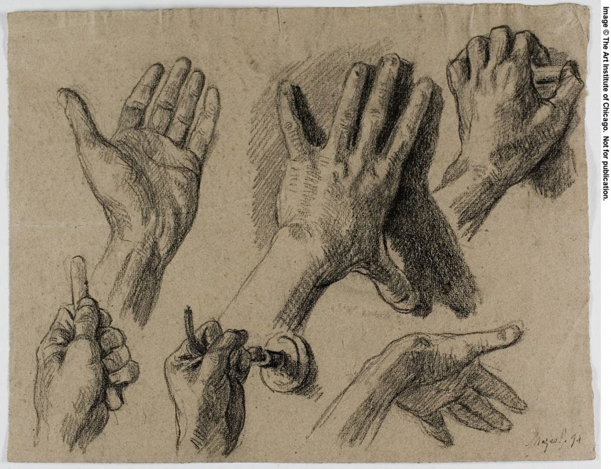 马扎斯研究 作者 马克西米利安·卢斯（Maximilien Luce）