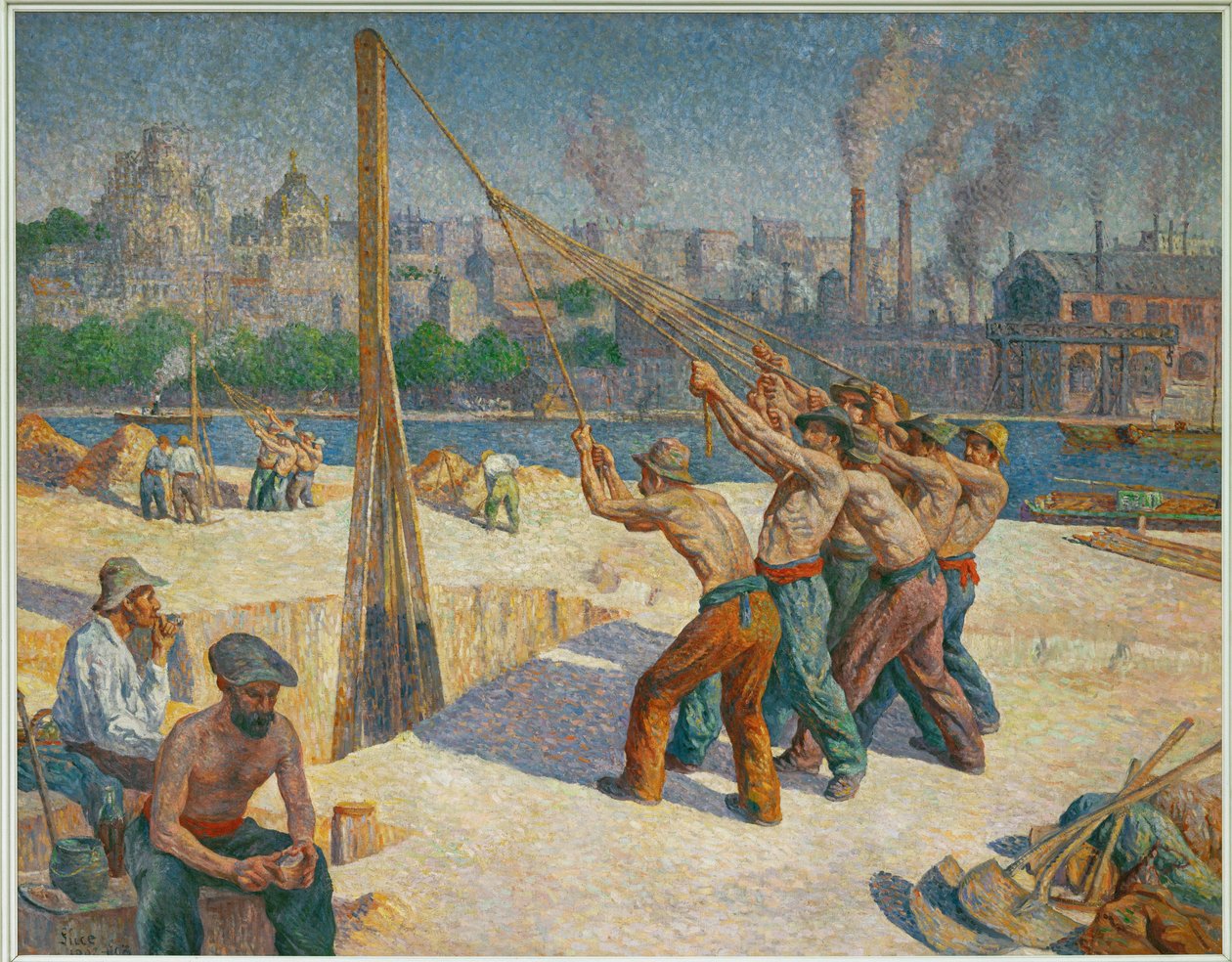  作者 马克西米利安·卢斯（Maximilien Luce）