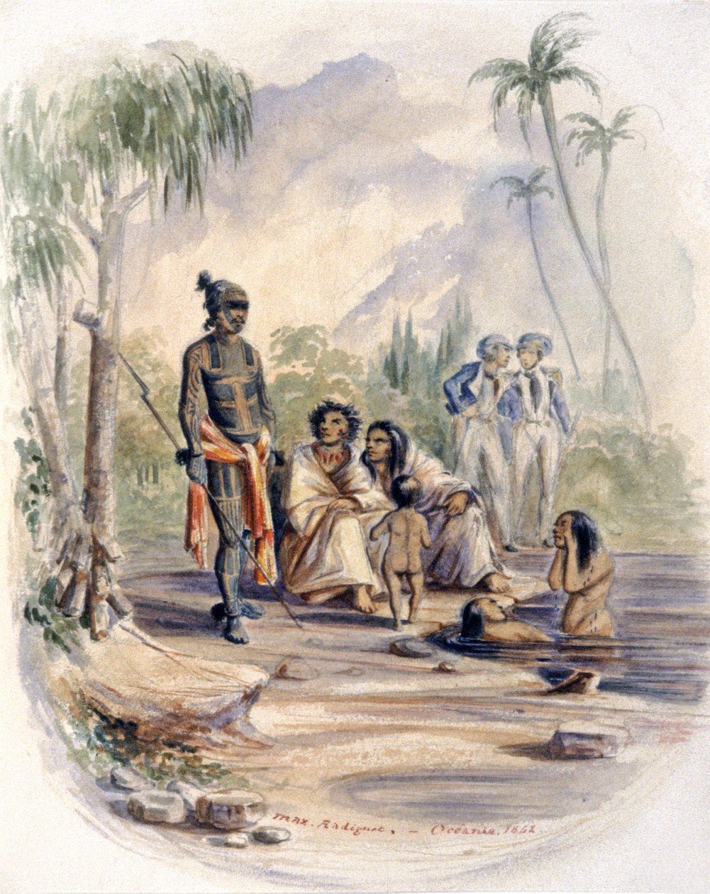 Indigenes en Oceanie 作者 马克西米利安·拉格
