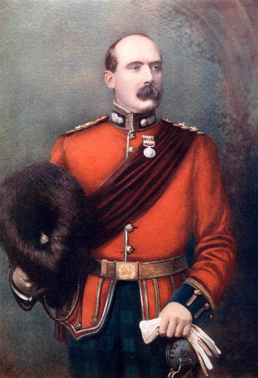 AW Thorneycroft中校，指挥Thorneycroft的骑兵部队，1902年。 作者 马亚尔
