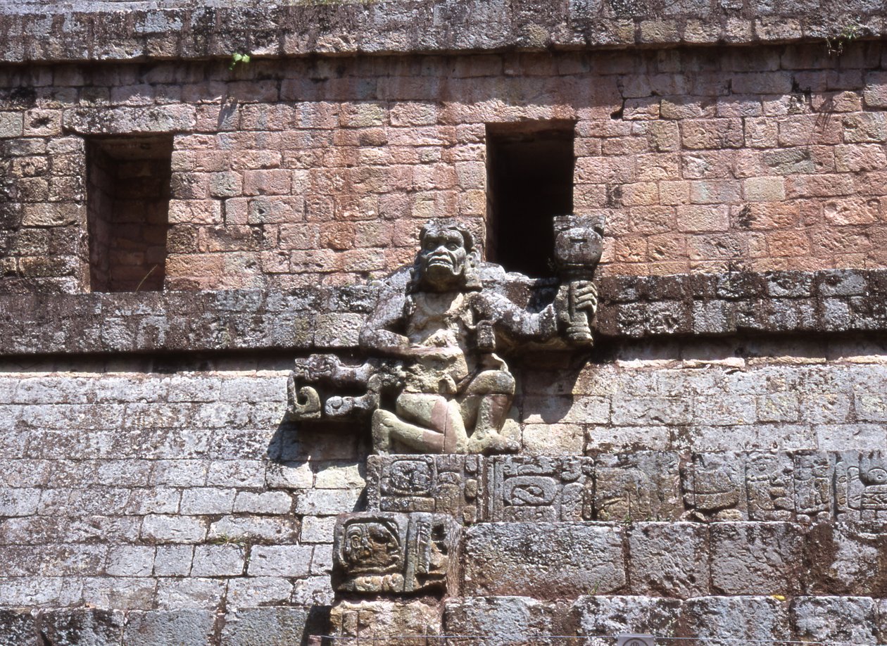 Copan West Court，经典晚期600-900 作者 玛雅人