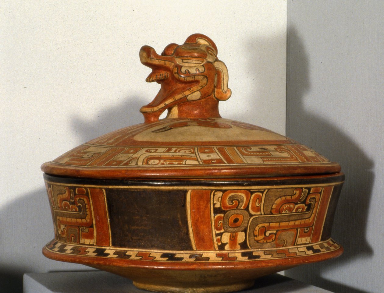 葬礼船，Mundo Perdido，早期经典时期300-600 AD（陶瓷） 作者 玛雅人
