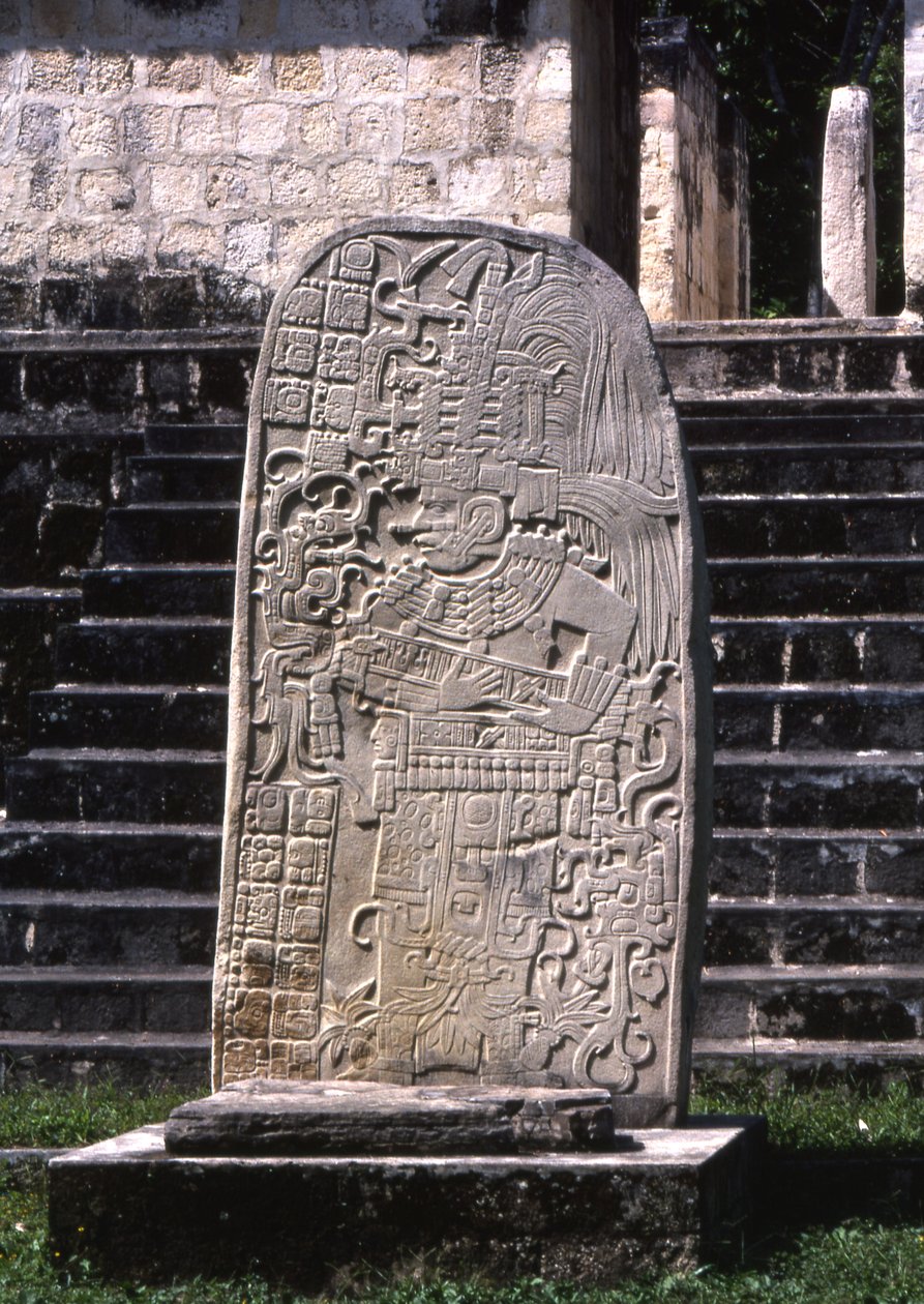 Seibal，Stela 10，终极经典时期，公元849年 作者 玛雅人