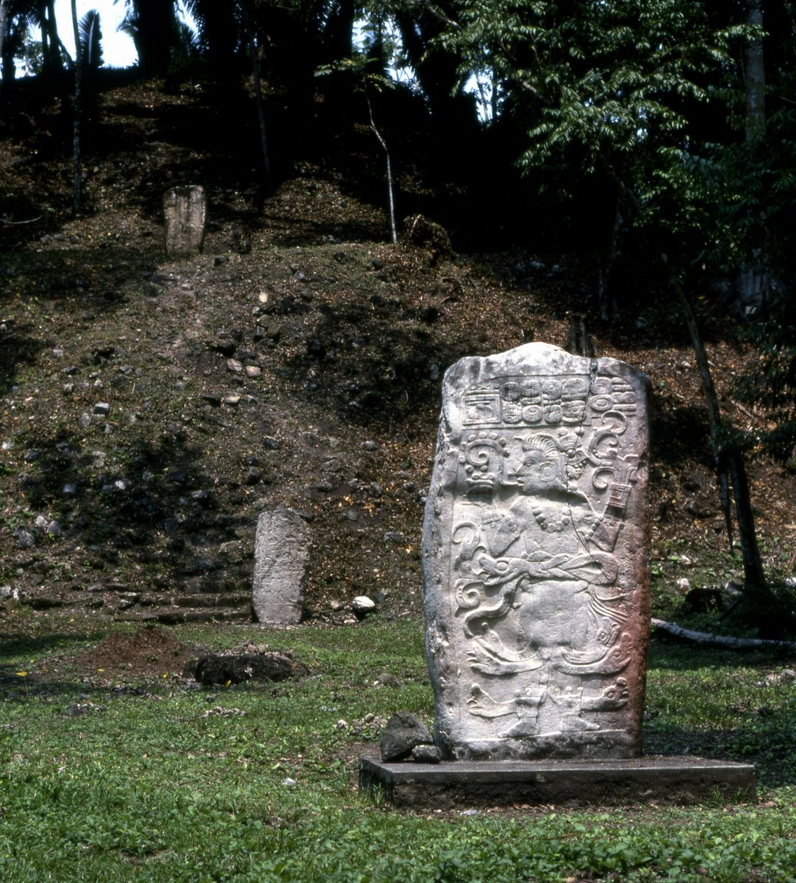 Seibal，Stela 13，终极经典时期，公元849年 作者 玛雅人
