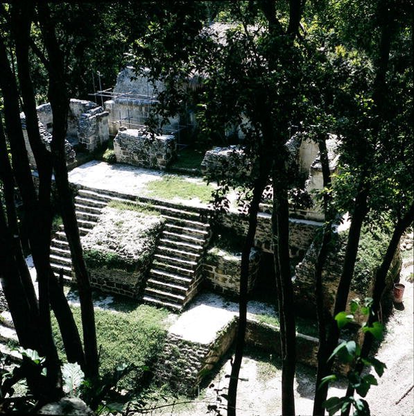 N庙，古典晚期（公元600-900年）（照片）。 作者 玛雅玛雅人