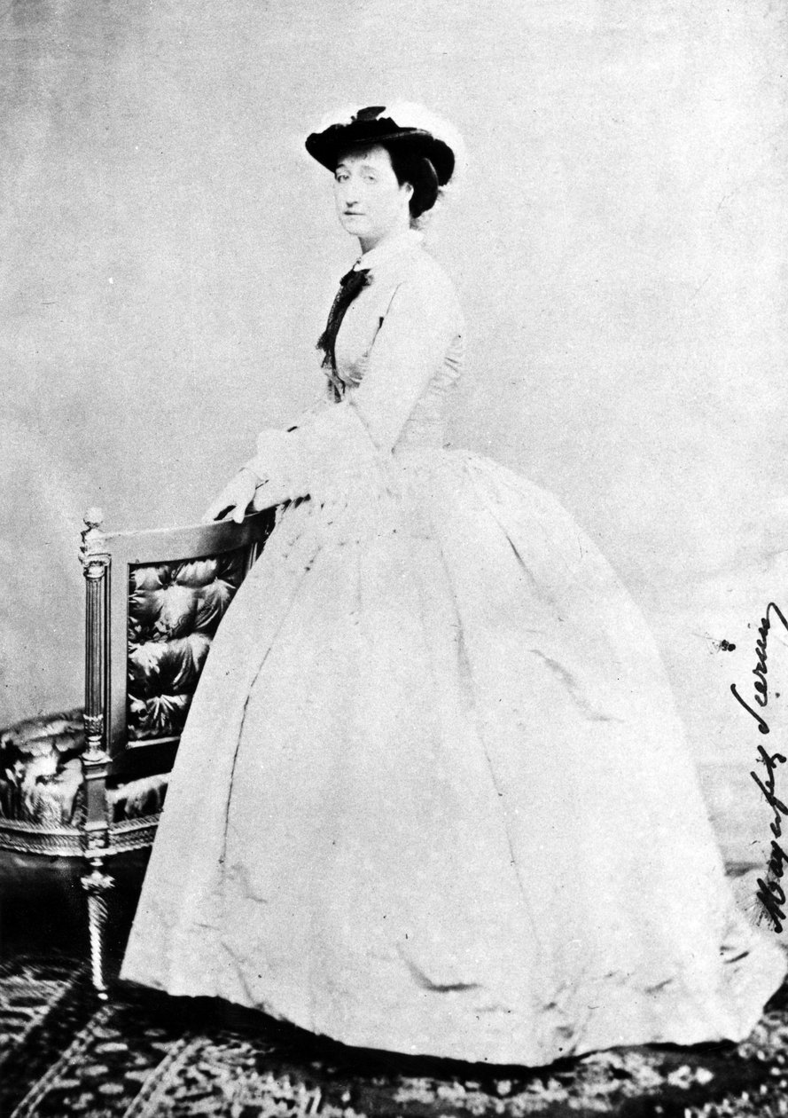 Eugenie女皇，1860年 作者 梅耶和皮尔森