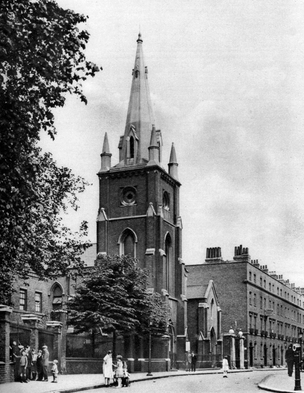 伦敦（Bunhill Row），1926-1927年。 作者 麦克里什