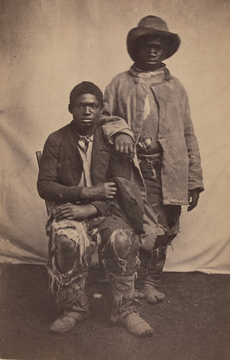 1863年，我们的童子军和向导在路易斯安那州巴吞鲁日，1863年。 作者 麦克弗森和奥利弗。
