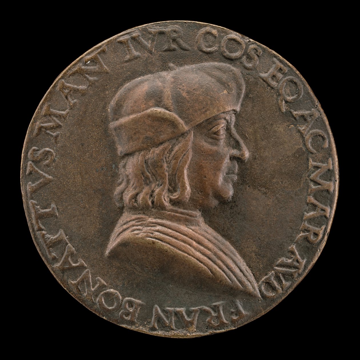 Francesco Bonatti, Mantuan律师[正面], 约1510年。 作者 米