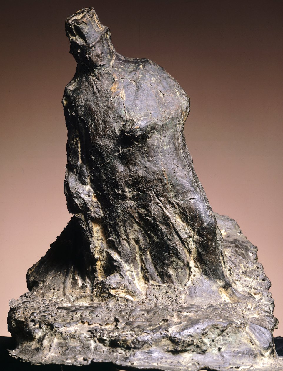 赌徒》，作者：梅达多-罗索（1858-1928）。 作者 梅达多·罗索（Medardo Rosso）