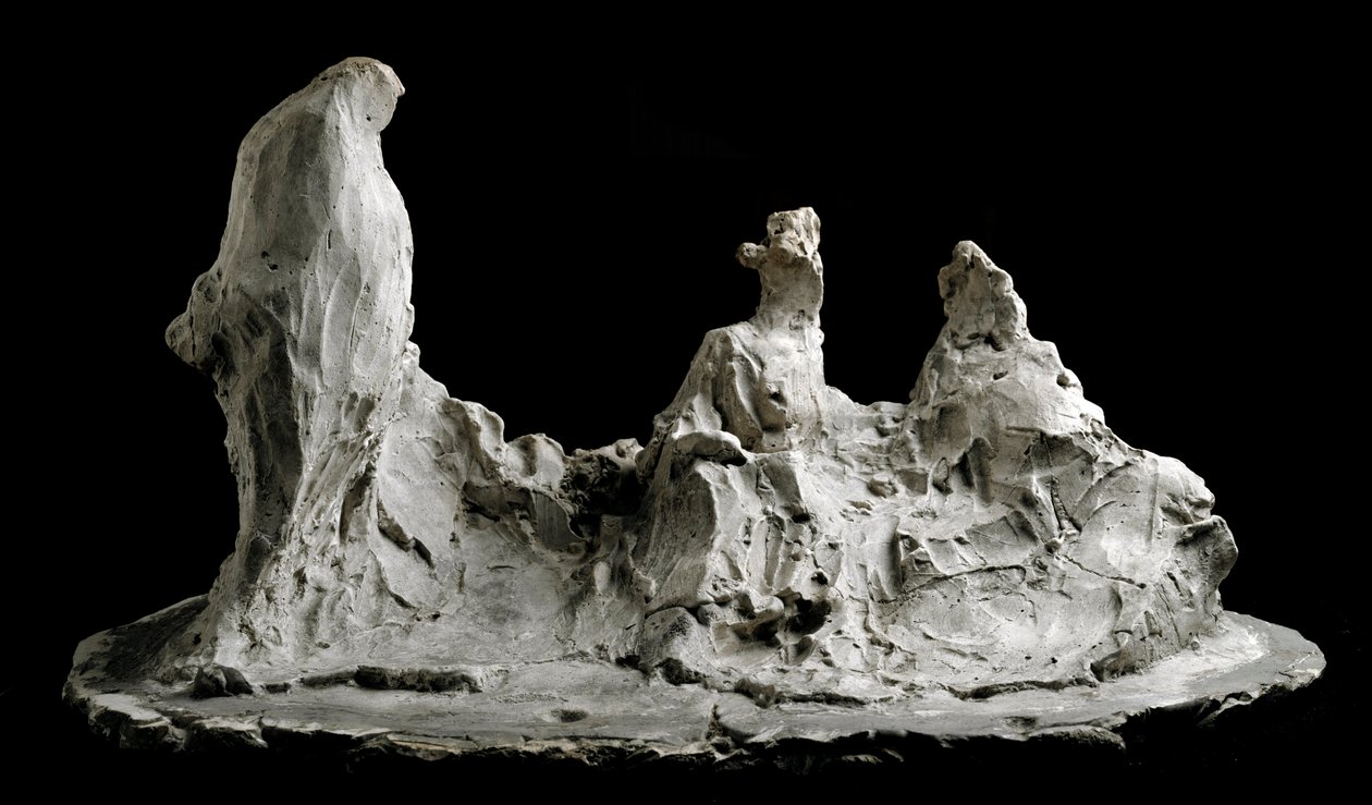 Medardo Rosso (1858-1928) Barzio，Museo Medardo Rosso 在花园雕塑中的对话 作者 梅达多·罗索（Medardo Rosso）