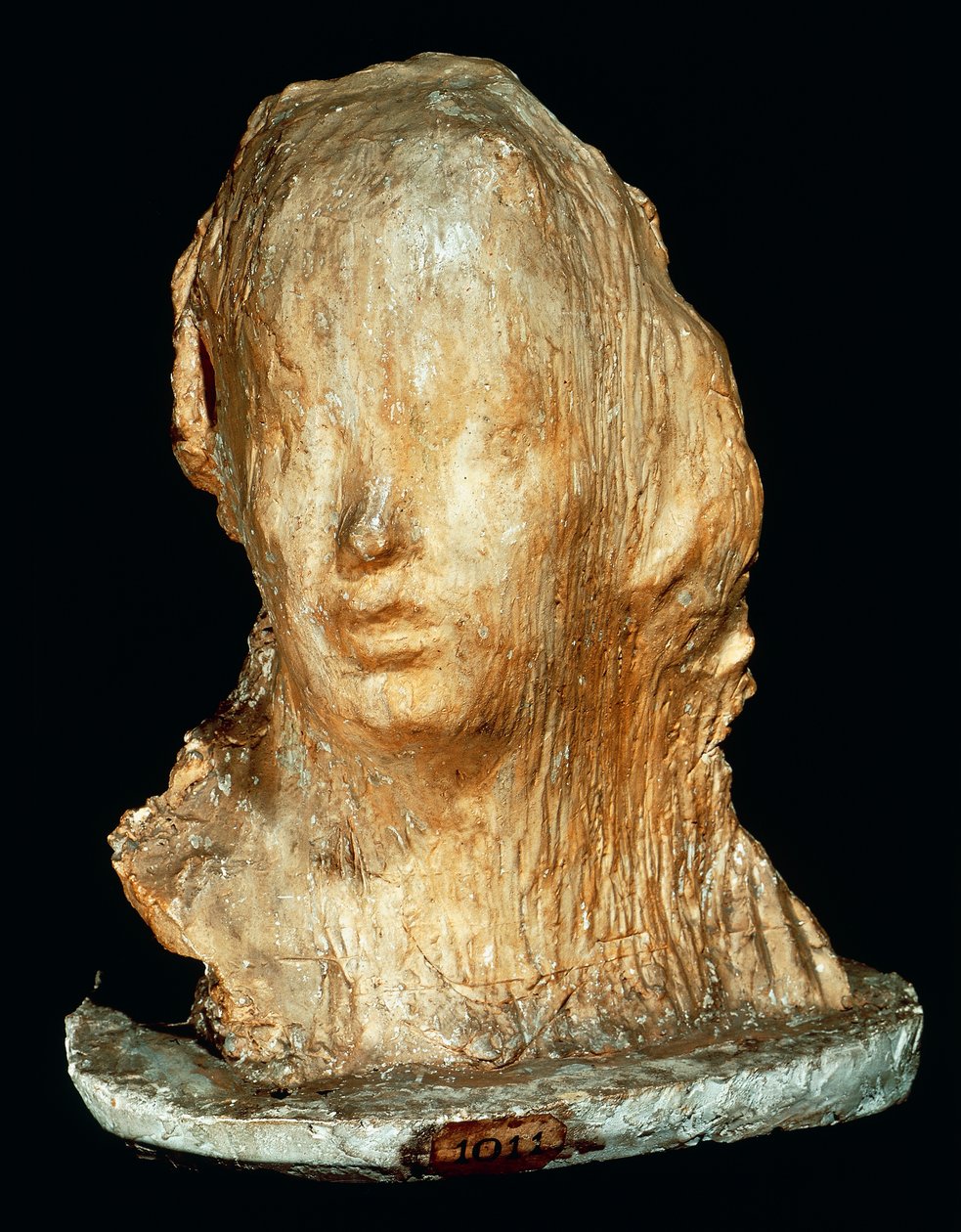 看哪，孩子》，约1906年，梅达多-罗索（1858-1928），石膏，52x42x32厘米 作者 梅达多·罗索（Medardo Rosso）