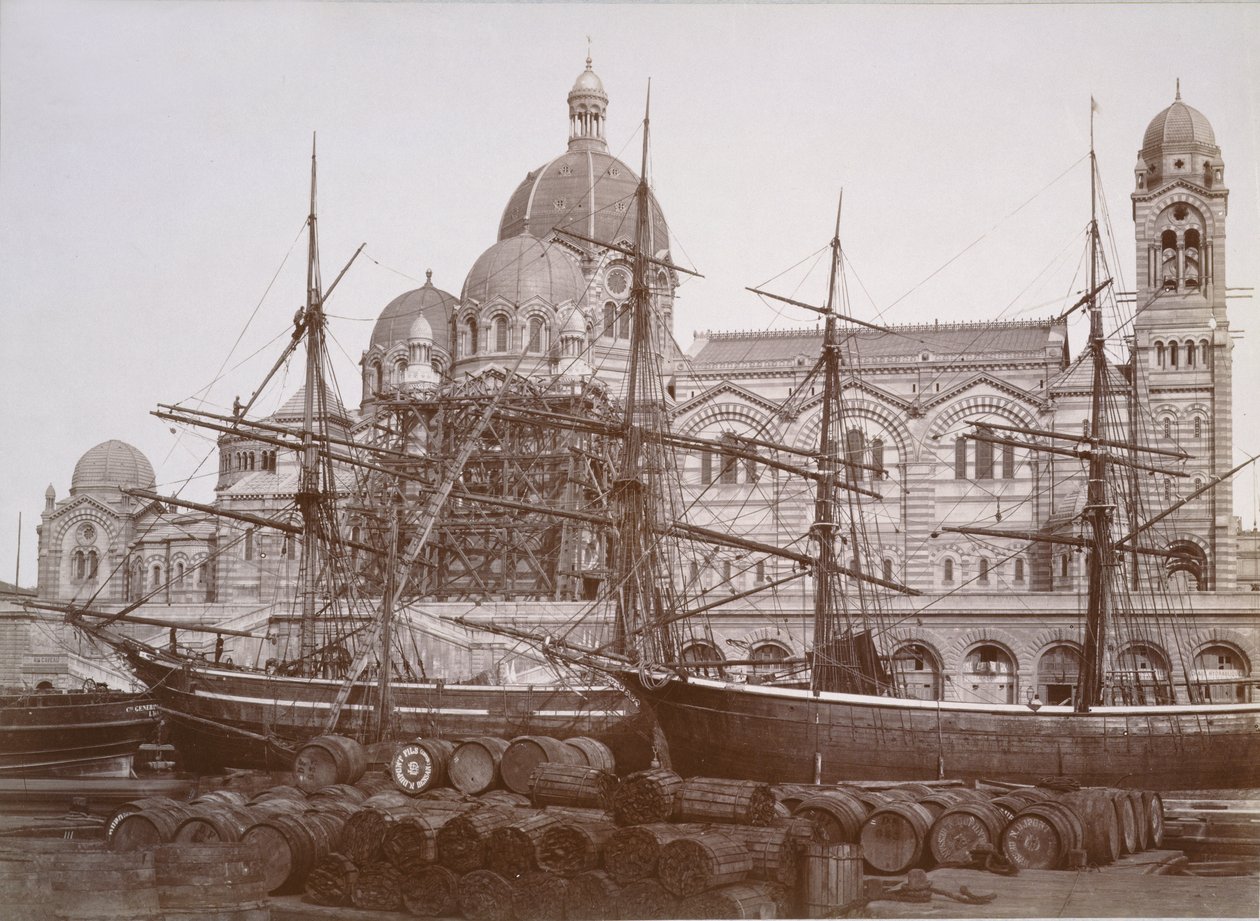 马赛大教堂，c.1893 作者 药物治疗