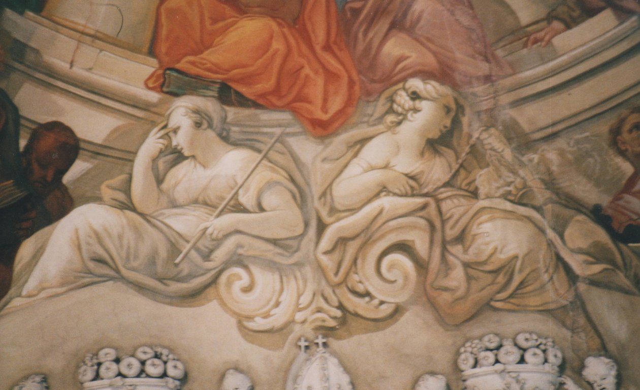 Stiftskirche Banz，天花板壁画 作者 梅尔基奥·斯蒂德尔