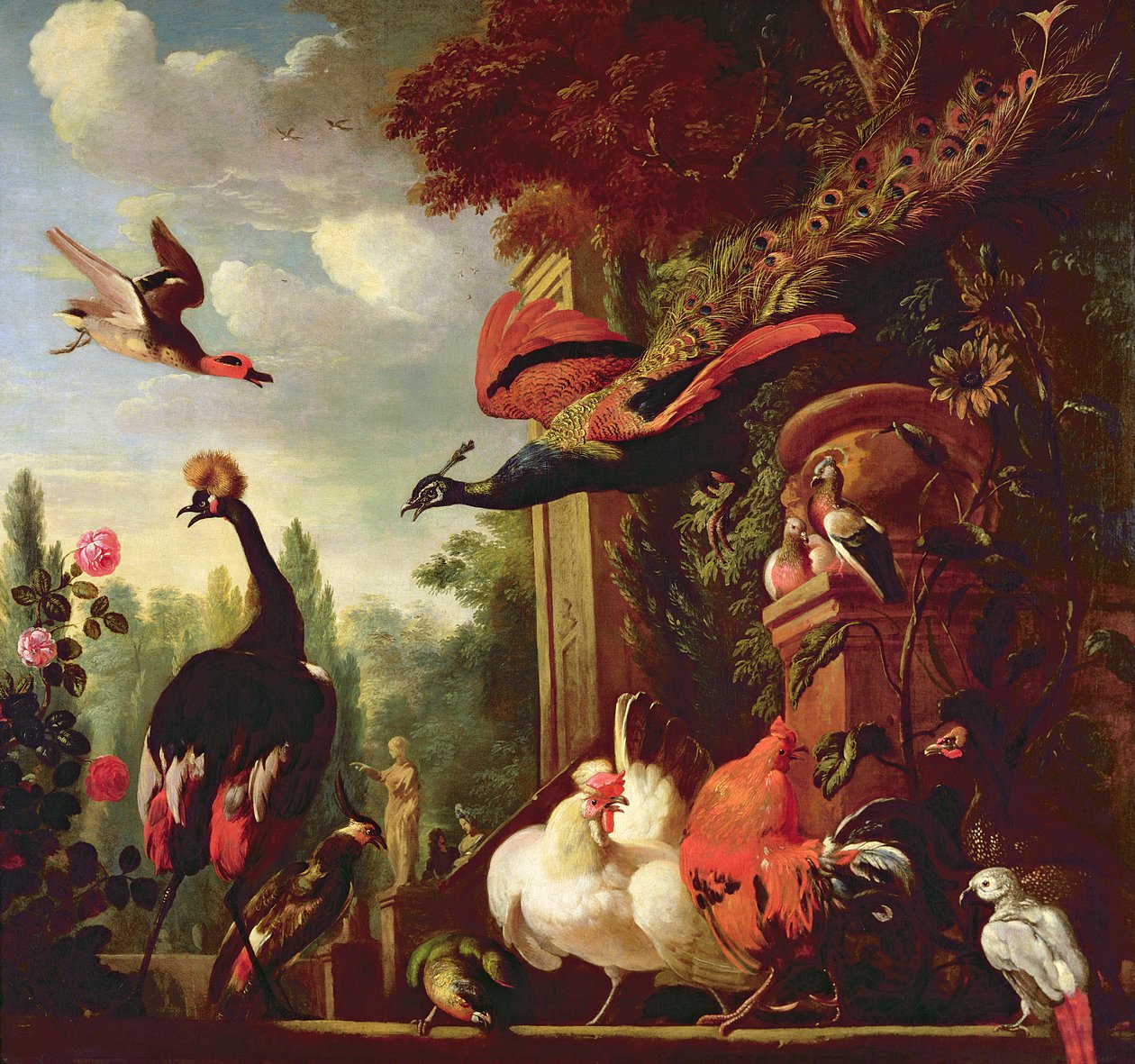 图片不明 作者 Melchior de Hondecoeter
