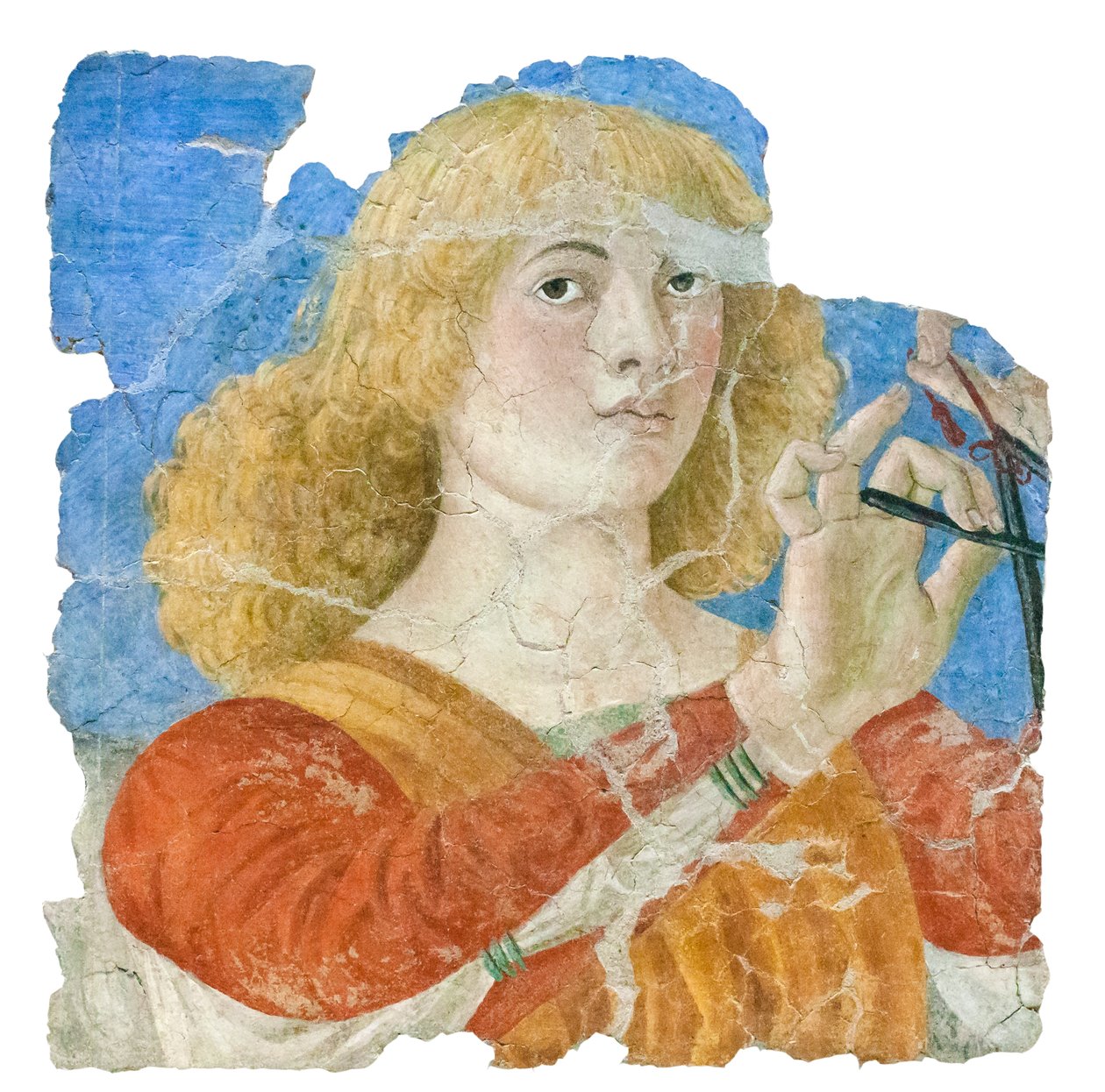 音乐创作天使，1480 年左右 作者 Melozzo da Forli
